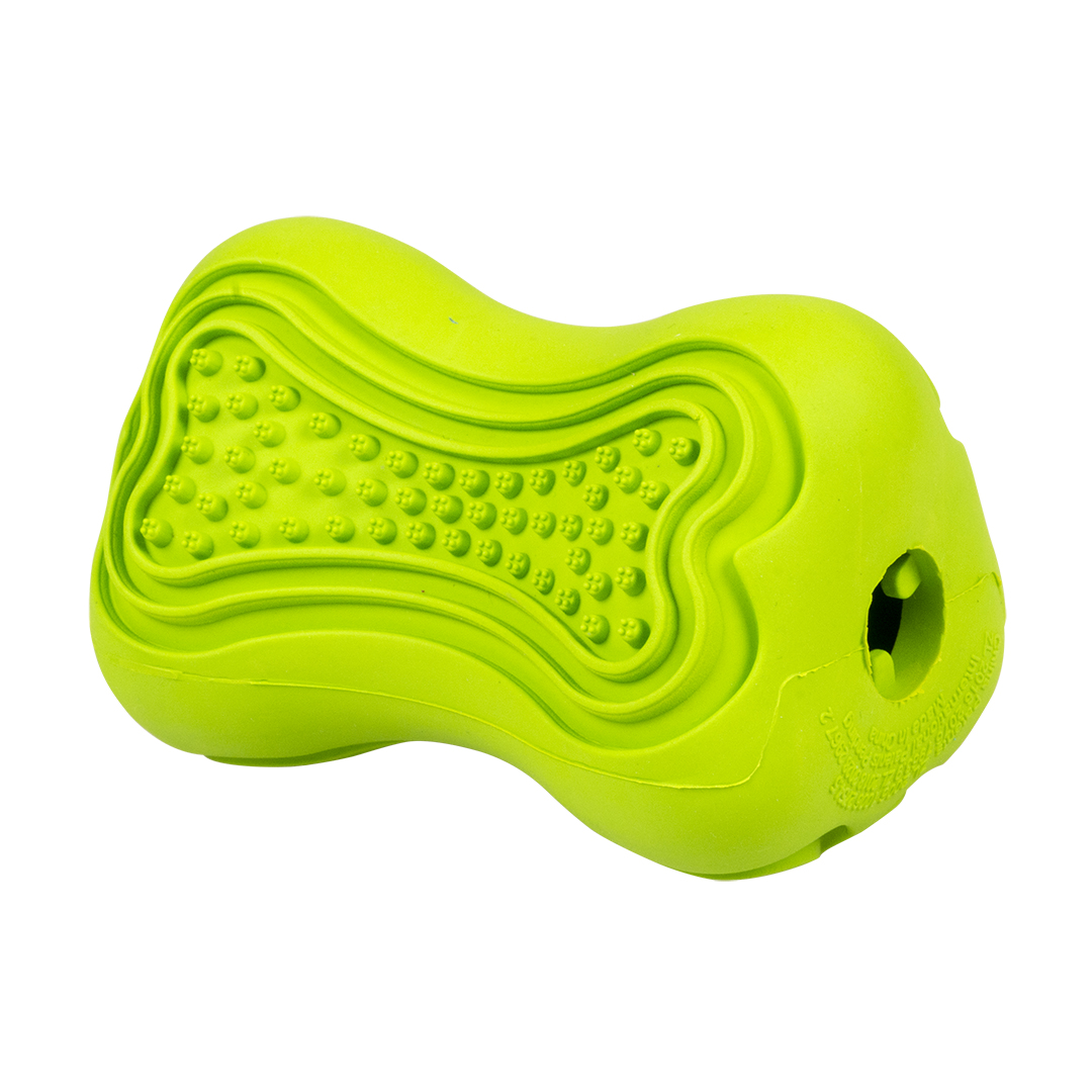фото Игрушка для лакомств для собак duvo+ , зеленый, 8 см, 1 шт