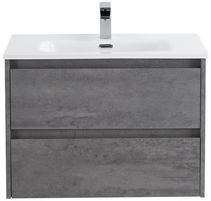 

Тумба с раковиной BelBagno Kraft 60-BB600ETL Cemento Grigio, Серый, Kraft