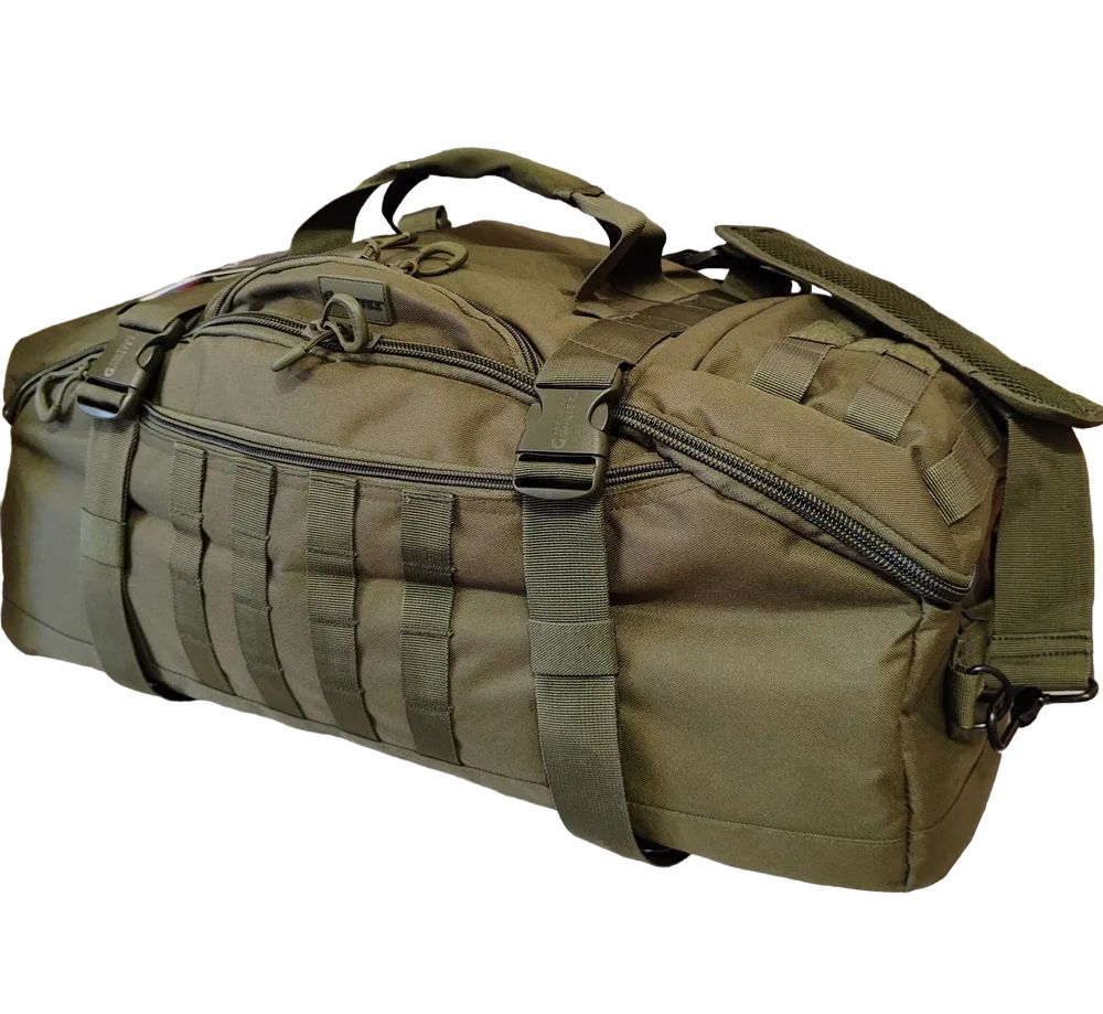

Тактический рюкзак сумка дорожная (баул) Шторм Tactical 55 литров олива, Зеленый, Tactical
