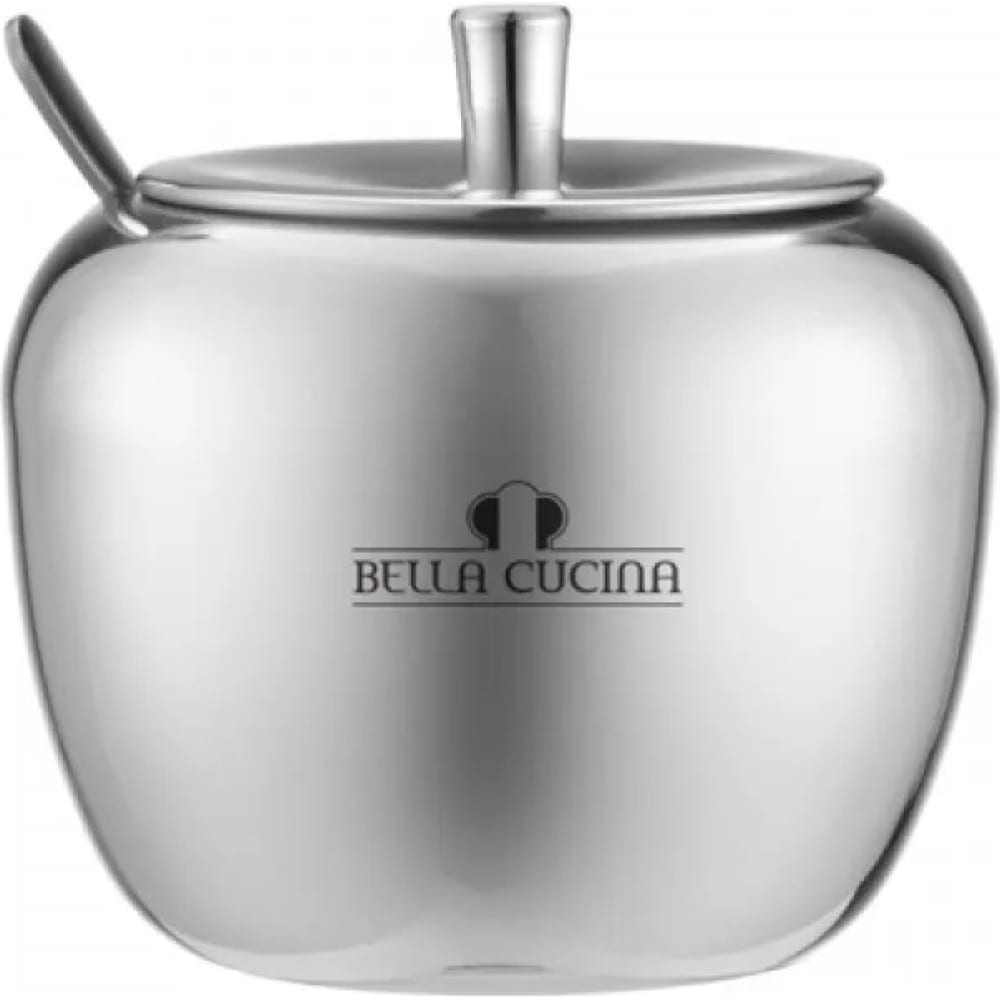 

Сахарница Bella Cucina 460 мл BC-5050 5050-BC, Серебристый