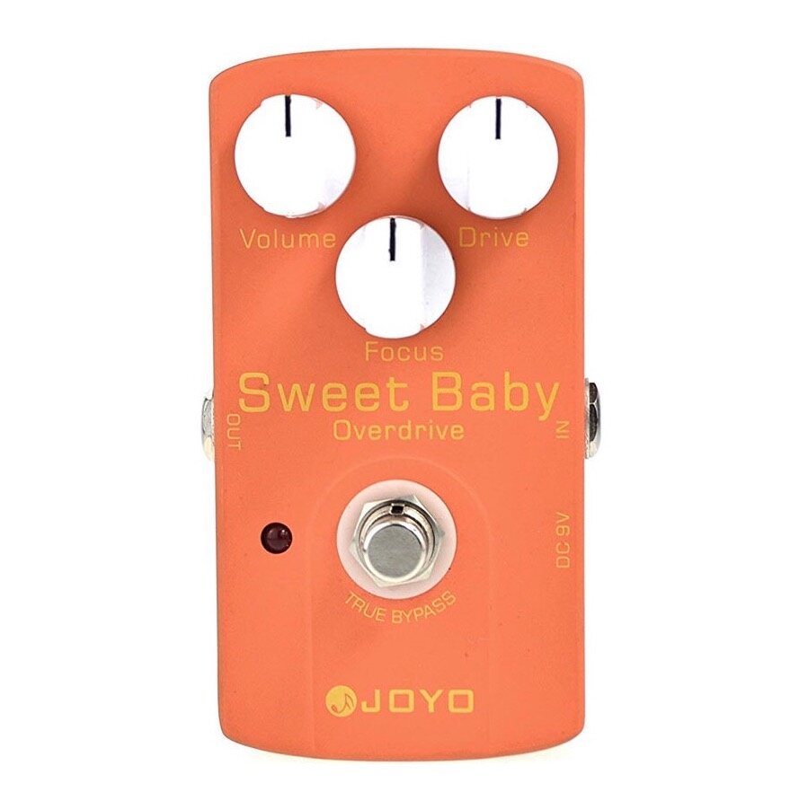 Педаль эффектов легкий овердрайв Joyo Jf-36 Sweet Baby Overdrive