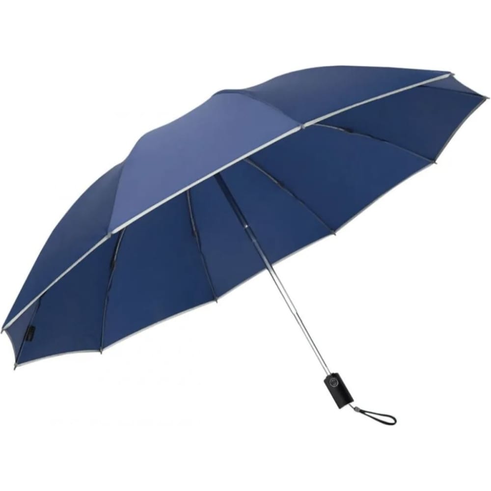 Зонт унисекс Zuodu Automatic Umbrella LED синий