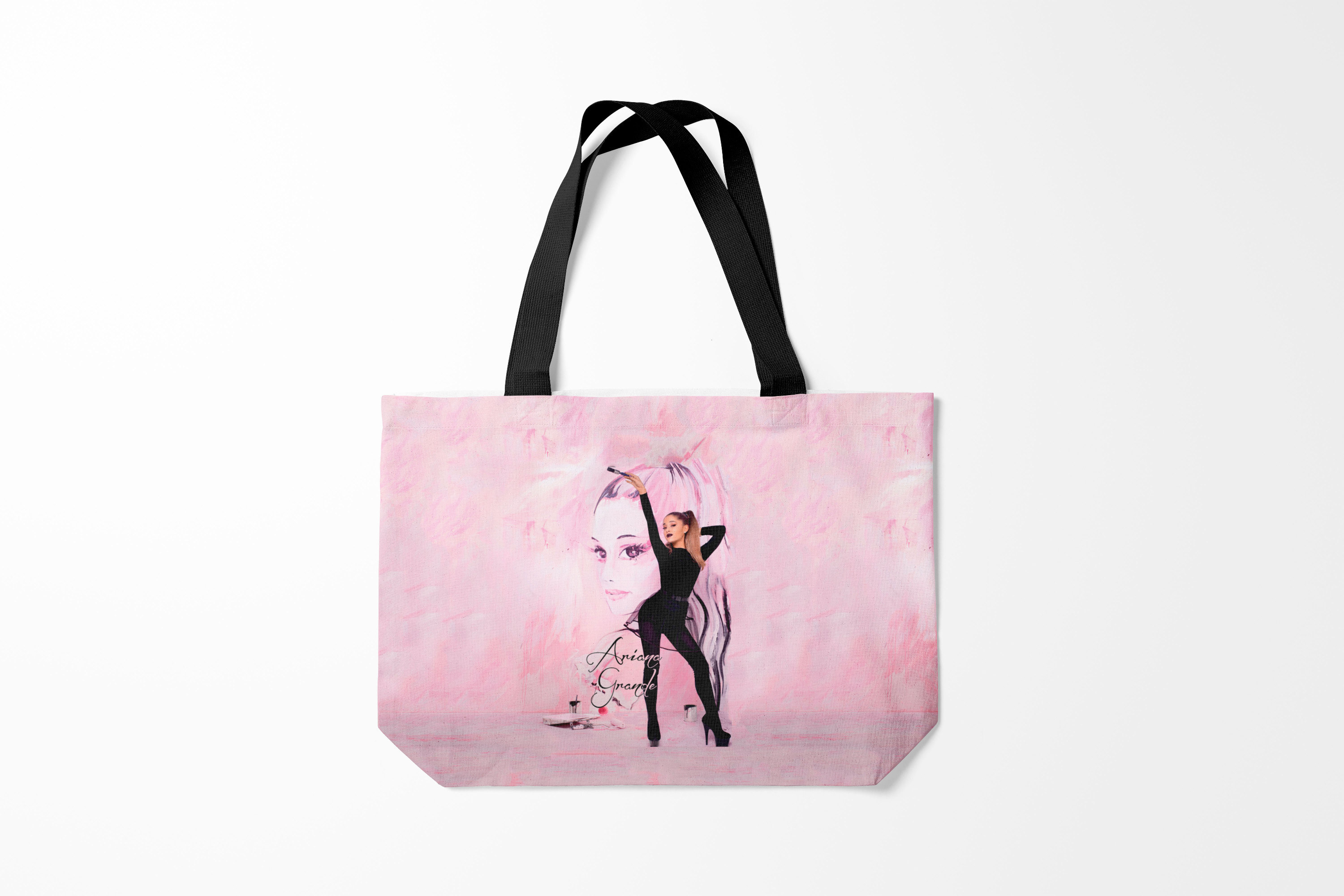 

Сумка шoппер унисекс Burnettie Ариана Гранде Ariana Grande, розовый, Ариана Гранде Ariana Grande