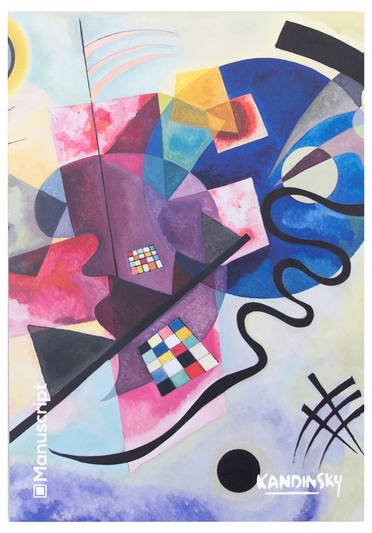 

Скетчбук "Kandinsky 1925", 40 листов, 90 г/м2, Kandinsky 1925 40 90 2