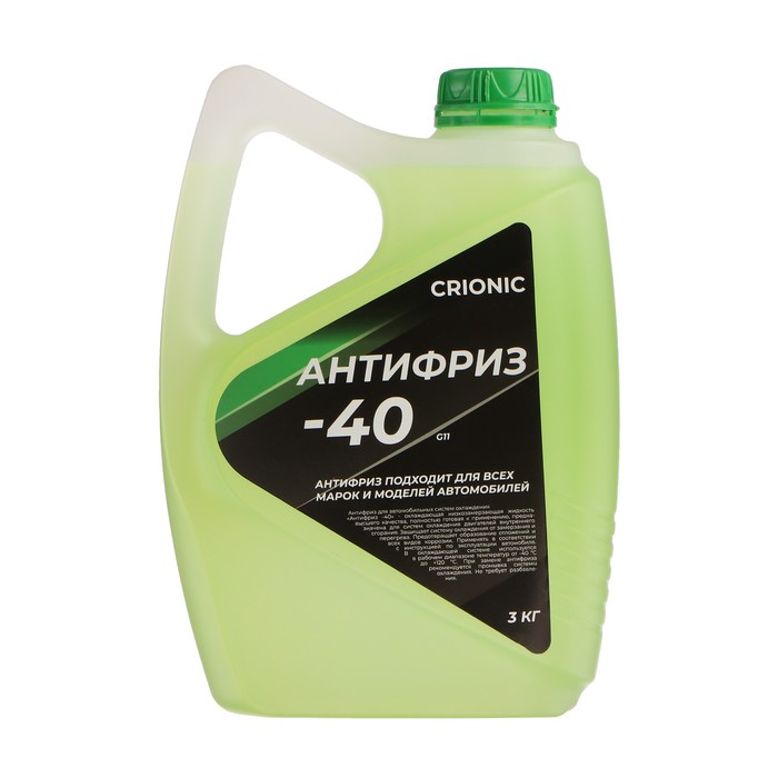 Антифриз CRIONIC 9952197 -40, зеленый, G11, 3 кг