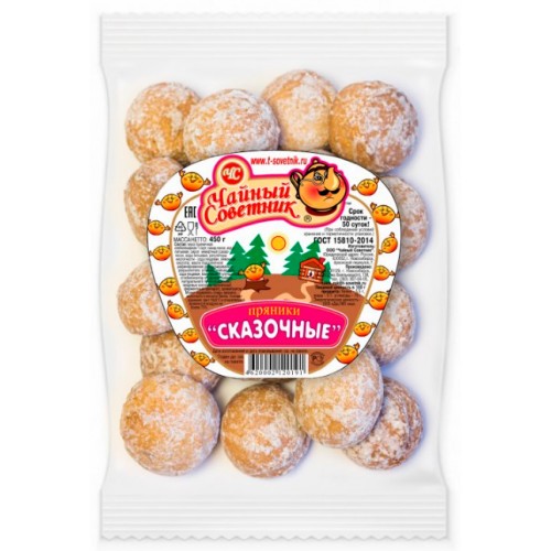 

Пряники Чайный Советник Сказочные 450 г