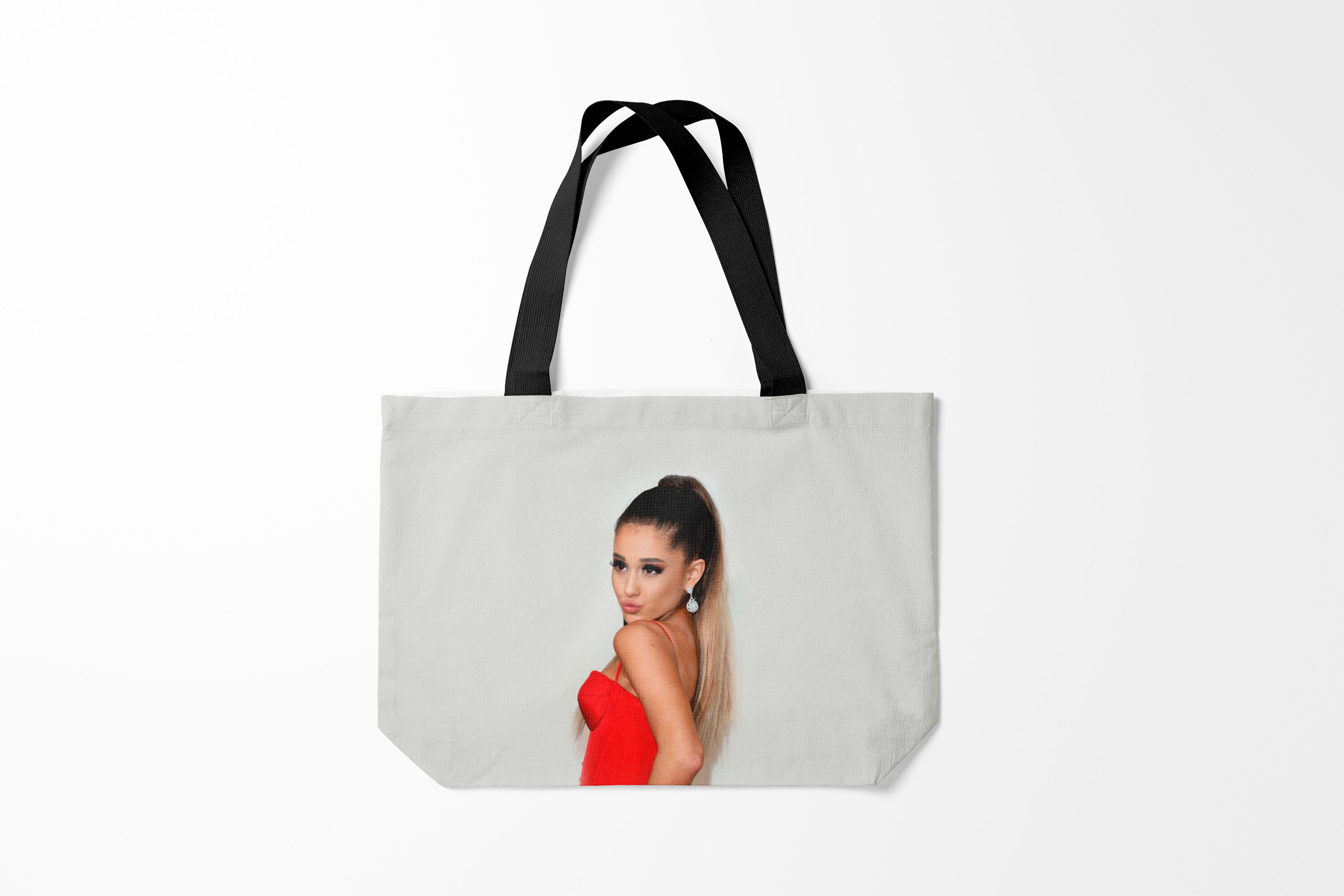 

Сумка шoппер унисекс Burnettie Ариана Гранде Ariana Grande, серый, Ариана Гранде Ariana Grande