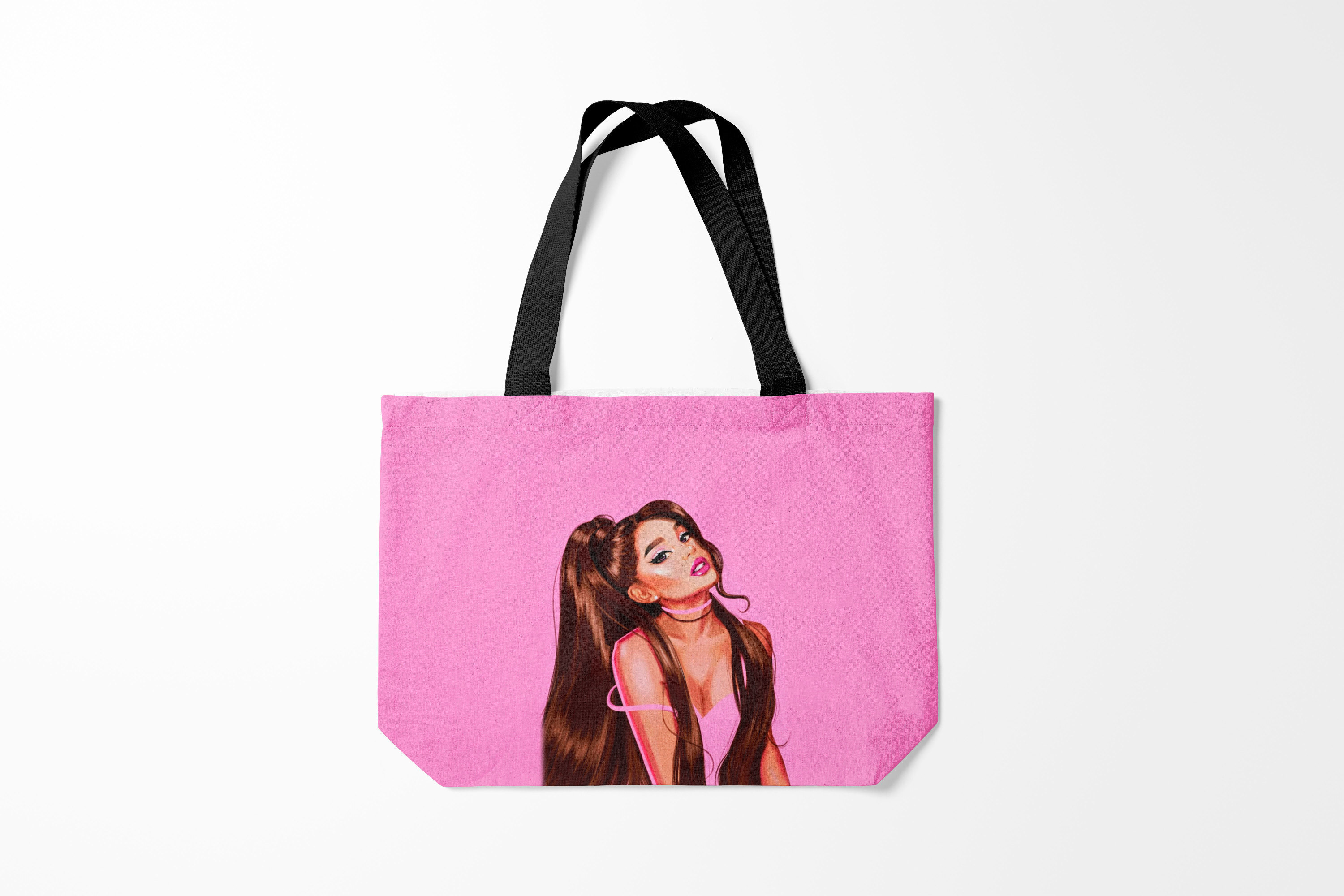 

Сумка шoппер унисекс Burnettie Ариана Гранде Ariana Grande, розовый, Ариана Гранде Ariana Grande
