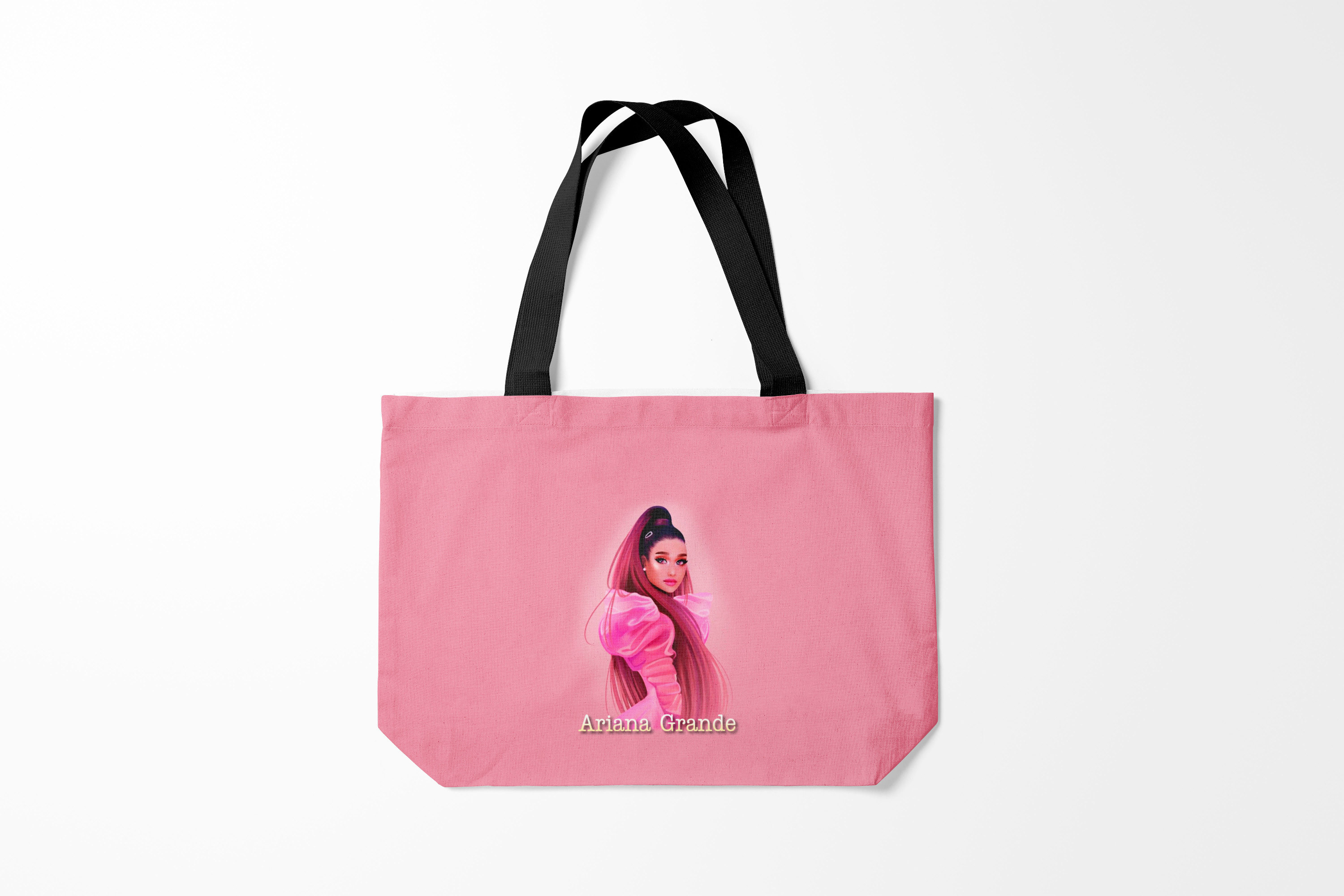 

Сумка шoппер унисекс Burnettie Ариана Гранде Ariana Grande, розовый, Ариана Гранде Ariana Grande