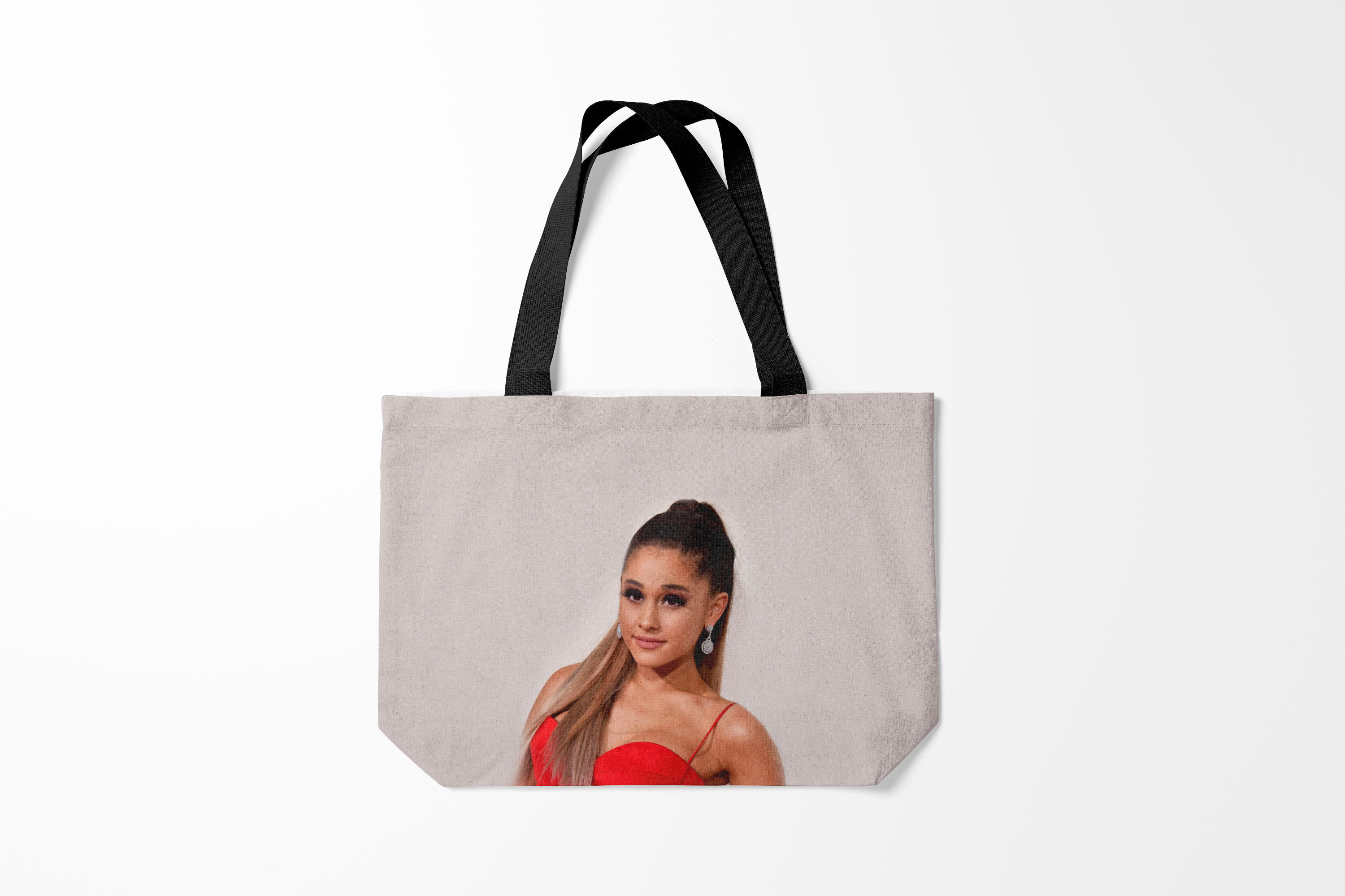 

Сумка шoппер унисекс Burnettie Ариана Гранде Ariana Grande, серый, Ариана Гранде Ariana Grande