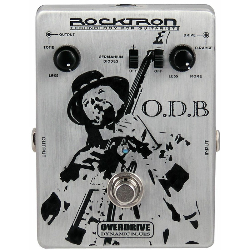 

педаль гитарная Rocktron Boutique O.D.B. Blues, овердрайв на германиевых диодах, Rocktron Boutique O.D.B. Blues