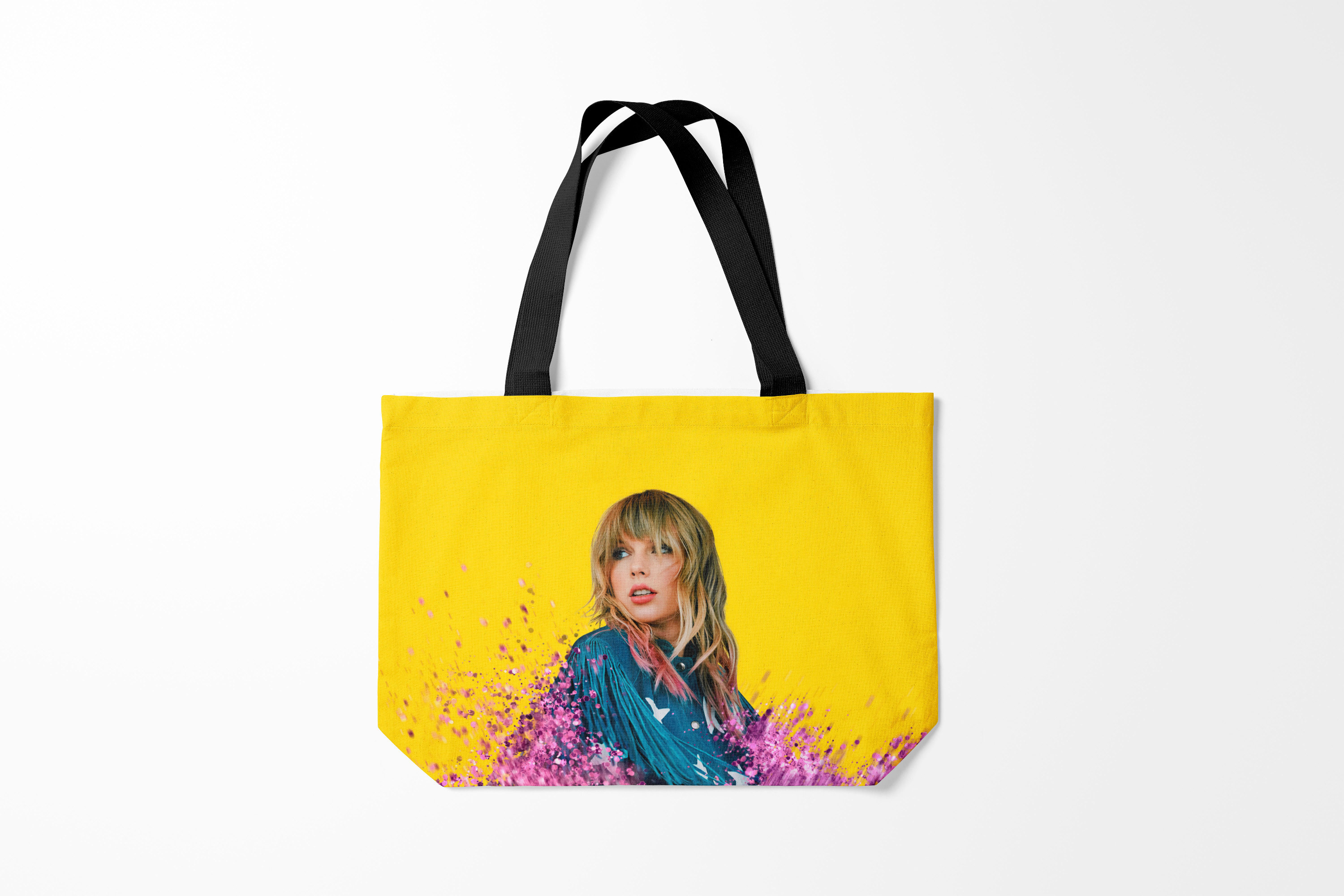 

Сумка шoппер унисекс Burnettie Taylor Swift Красотка Тейлор, желтый, Taylor Swift Красотка Тейлор
