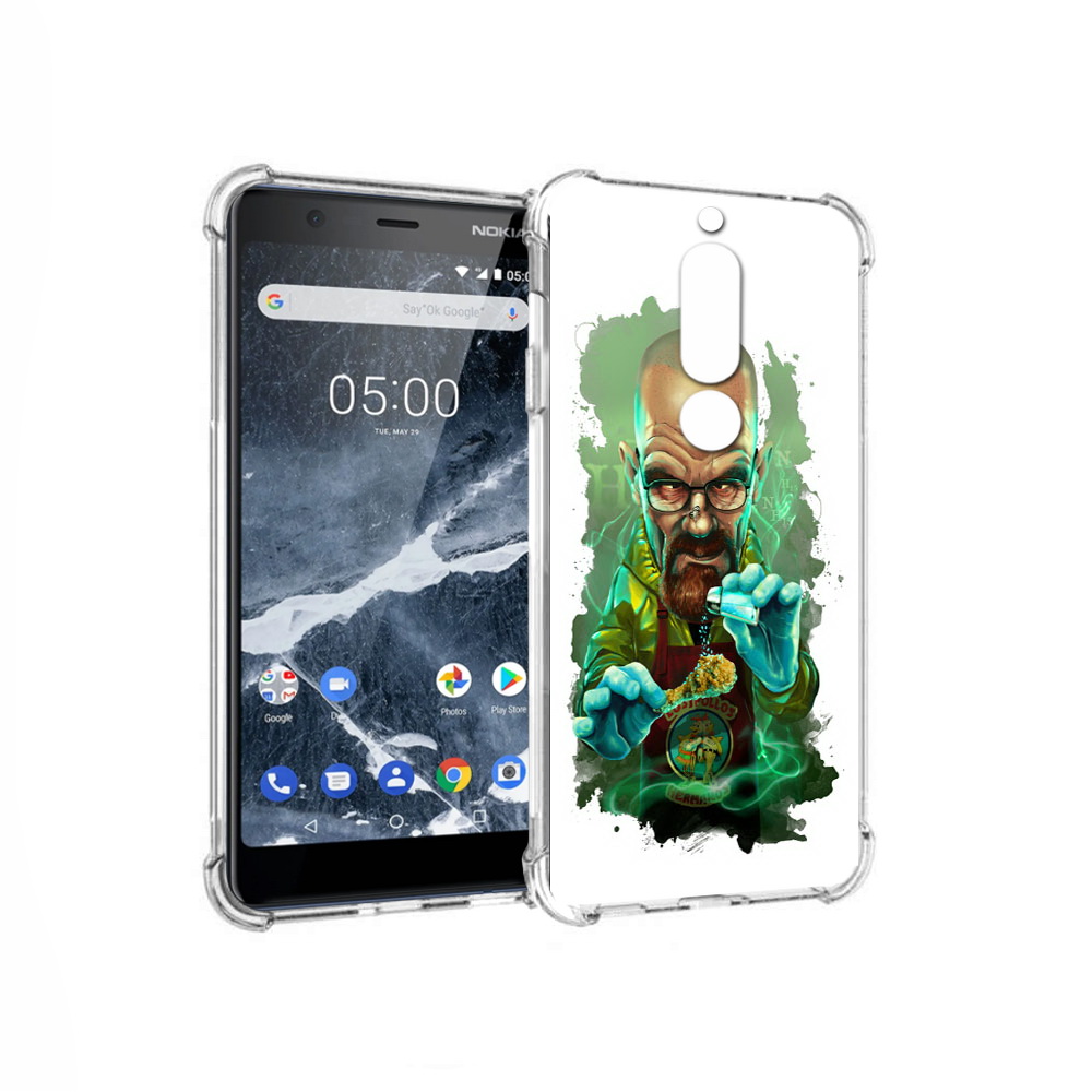 

Чехол MyPads Tocco для Nokia 5.1 повар (PT114144.121.546), Прозрачный, Tocco