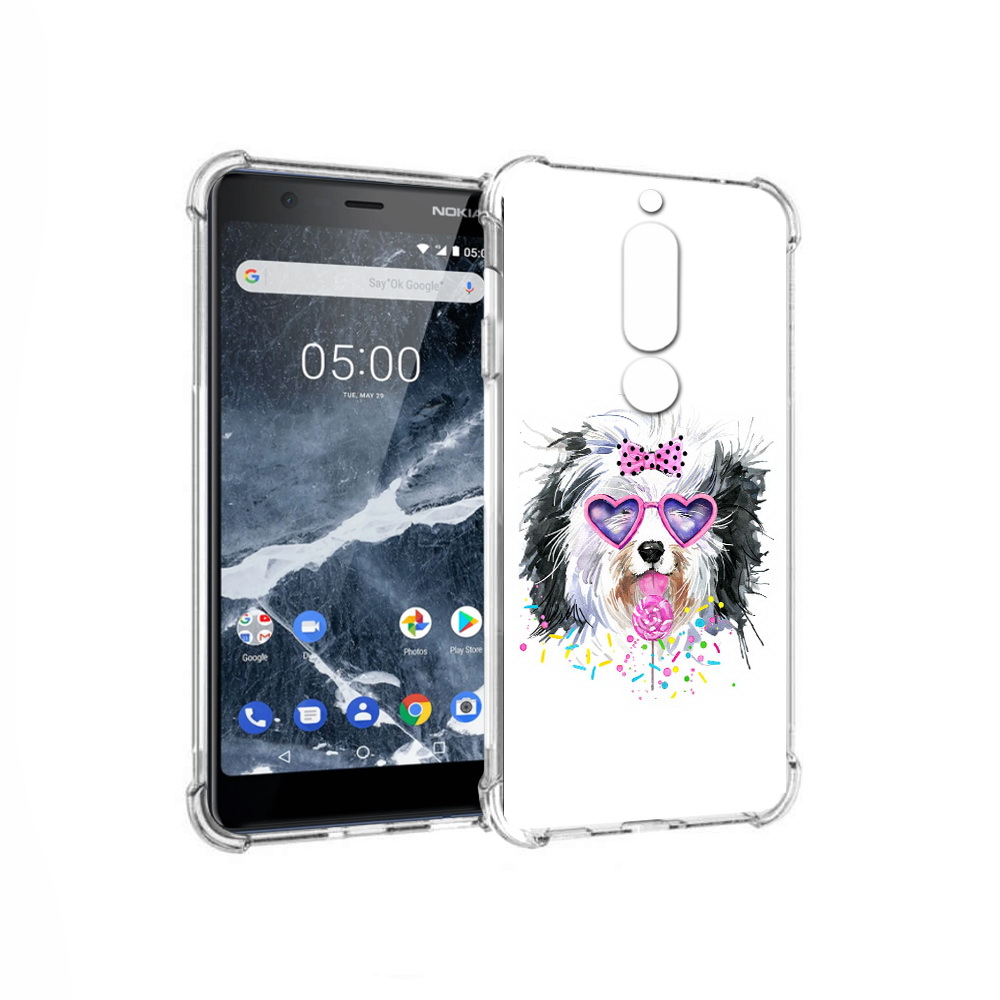

Чехол MyPads Tocco для Nokia 5.1 пушистик (PT114144.121.559), Прозрачный, Tocco