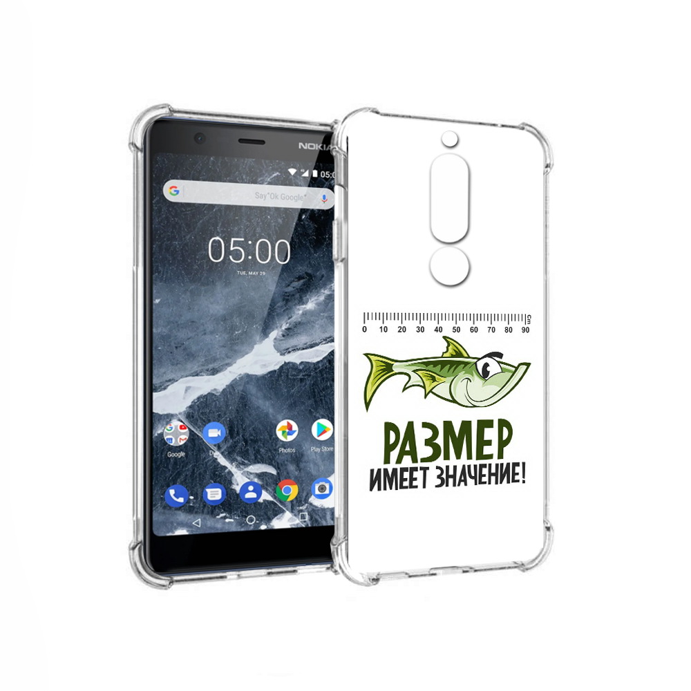 

Чехол MyPads Tocco для Nokia 5.1 размер не имеет значения (PT114144.121.569), Прозрачный, Tocco