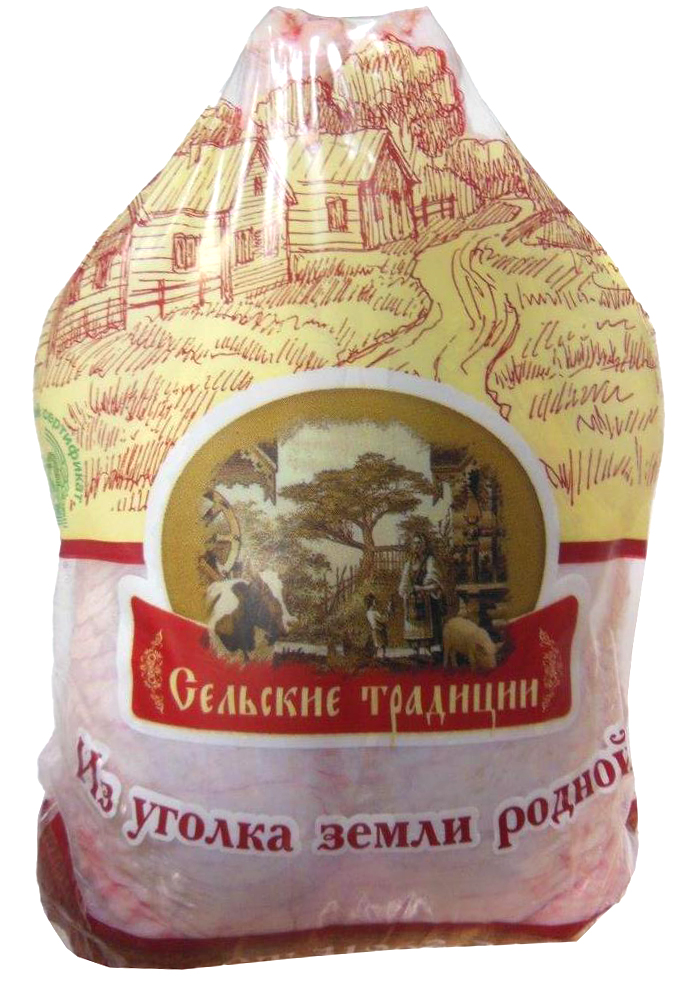 

Тушка цыпленка-бройлера Сельские Традиции 1 сорт охлажденная +-1,15 кг
