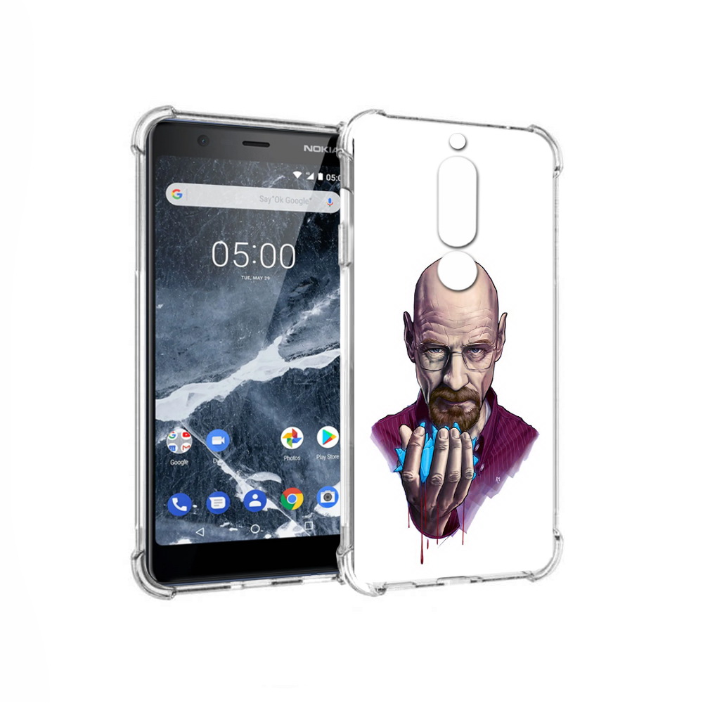 

Чехол MyPads Tocco для Nokia 5.1 разработчик (PT114144.121.574), Прозрачный, Tocco