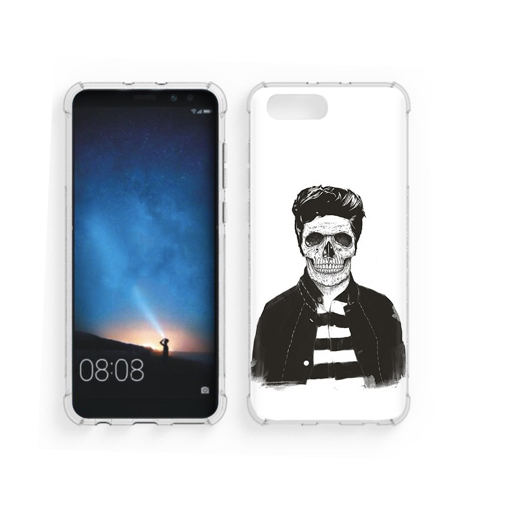 

Чехол MyPads Tocco для Honor V10 скелет (PT98539.62.604), Прозрачный, Tocco