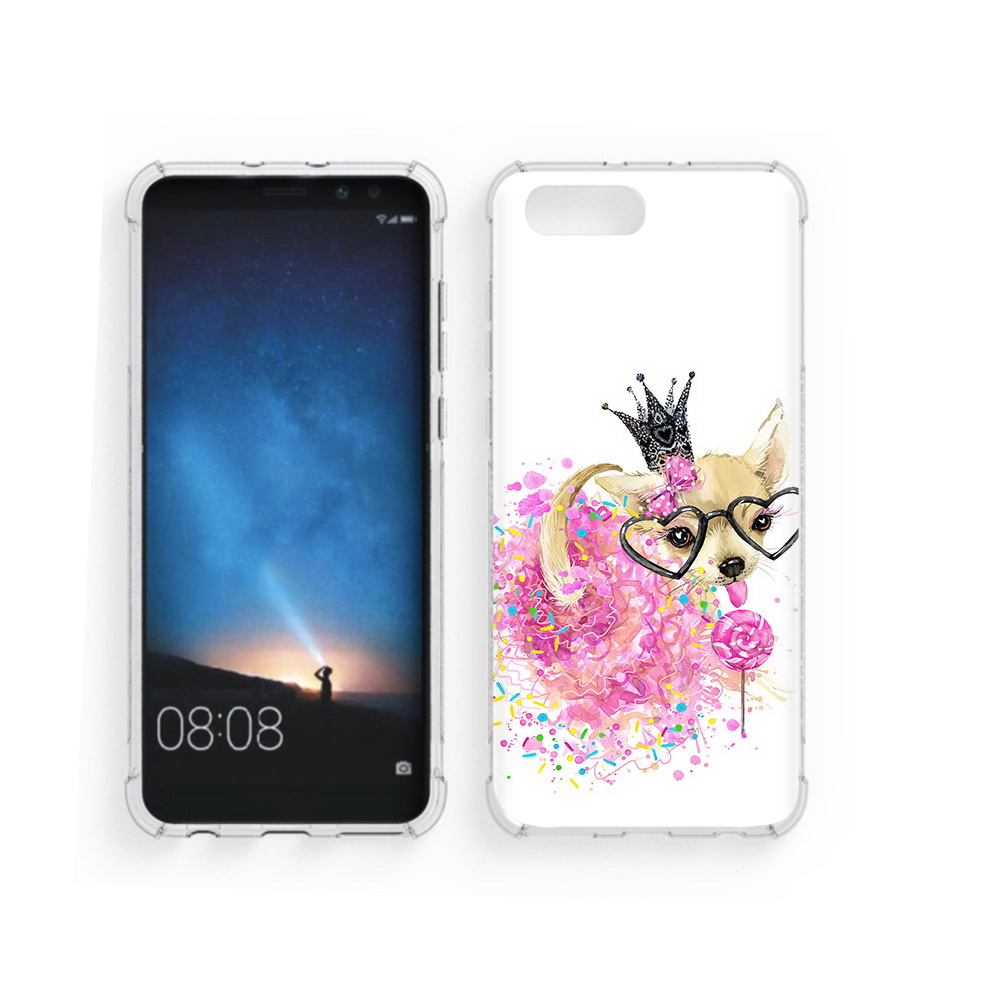 

Чехол MyPads Tocco для Honor V10 сладкая принцесса (PT98539.62.606), Прозрачный, Tocco