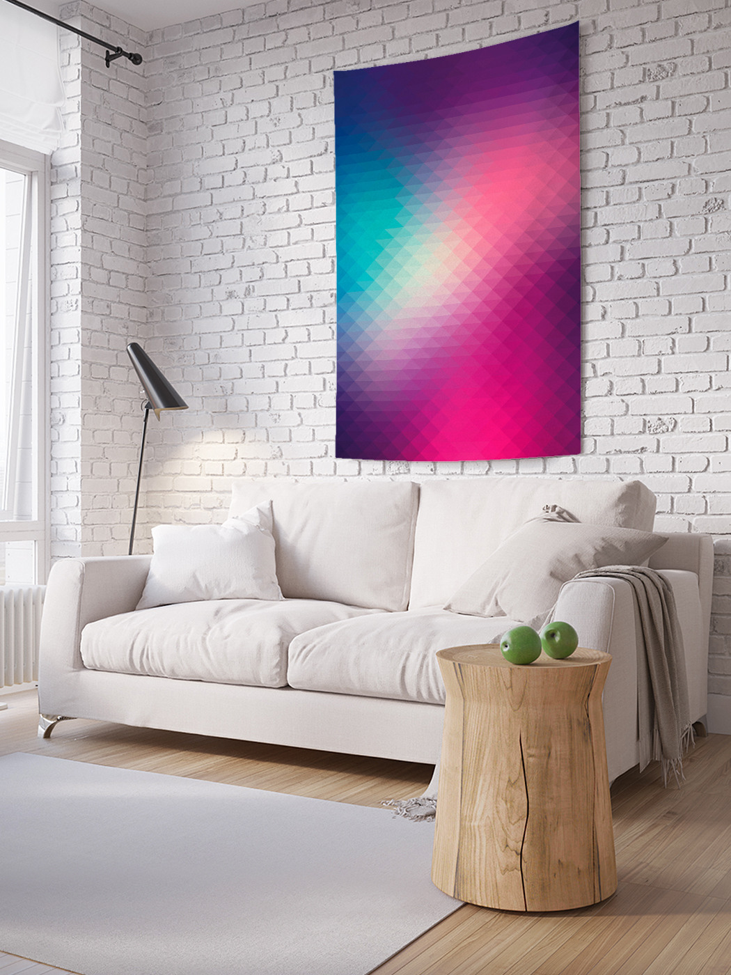 

Вертикальное фотопанно на стену JoyArty Цветные отблески 150x200 см, Цветные отблески