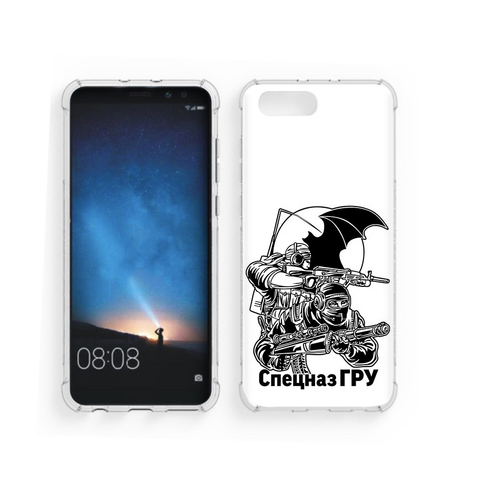 

Чехол MyPads Tocco для Honor V10 спецназ гру (PT98539.62.618), Прозрачный, Tocco
