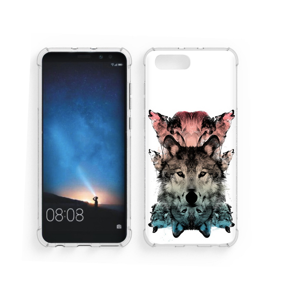 

Чехол MyPads Tocco для Honor V10 стая (PT98539.62.624), Прозрачный, Tocco