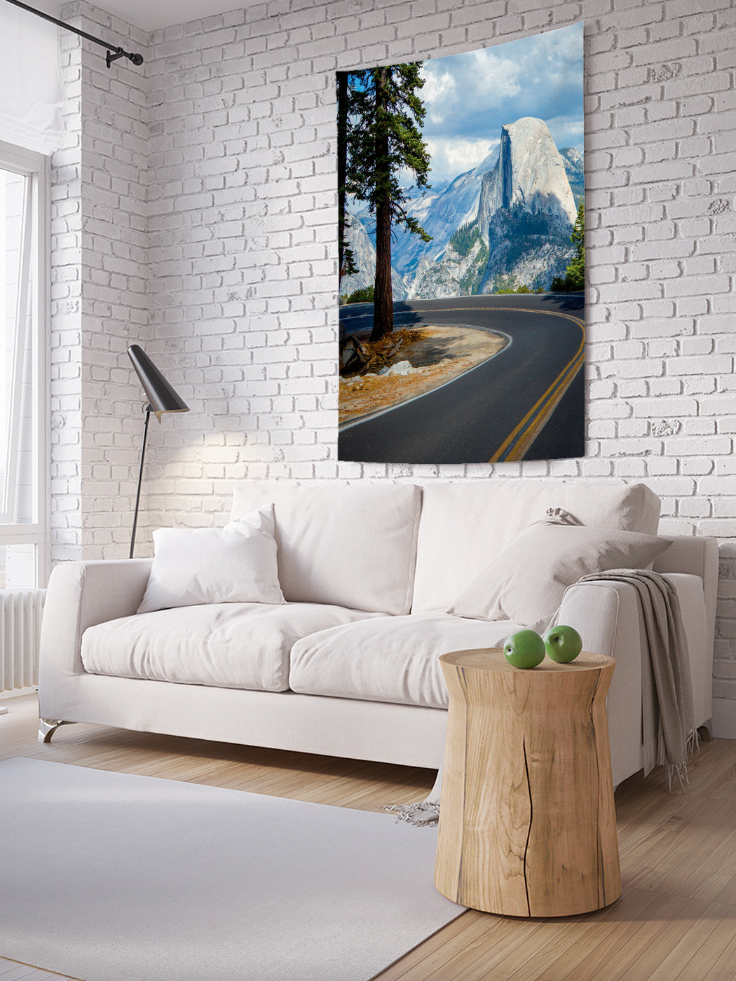 

Вертикальное фотопанно на стену JoyArty Горный серпантин 150x200 см, Горный серпантин