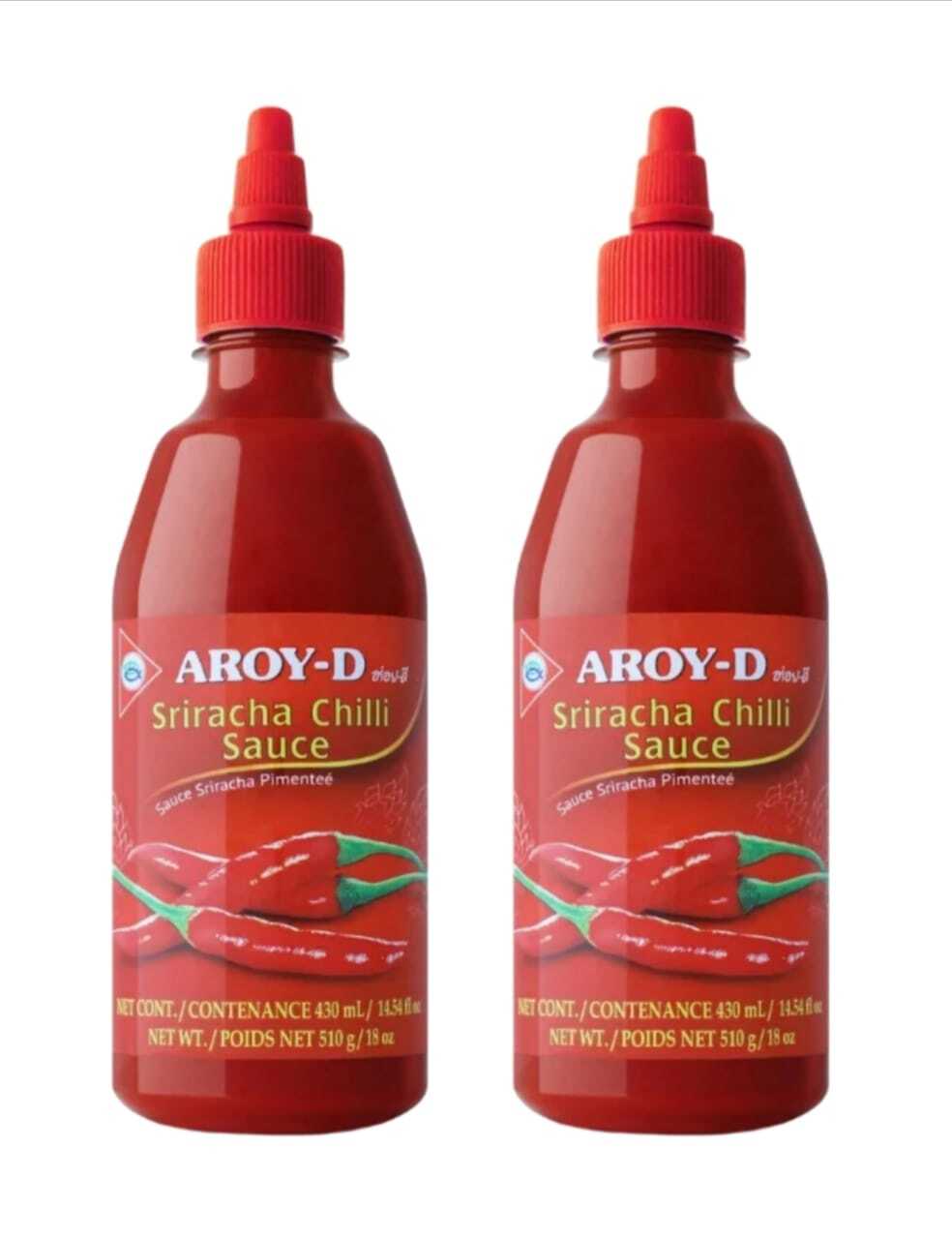 Соус Aroy-D Sriracha chilli, 510 г х 2 шт