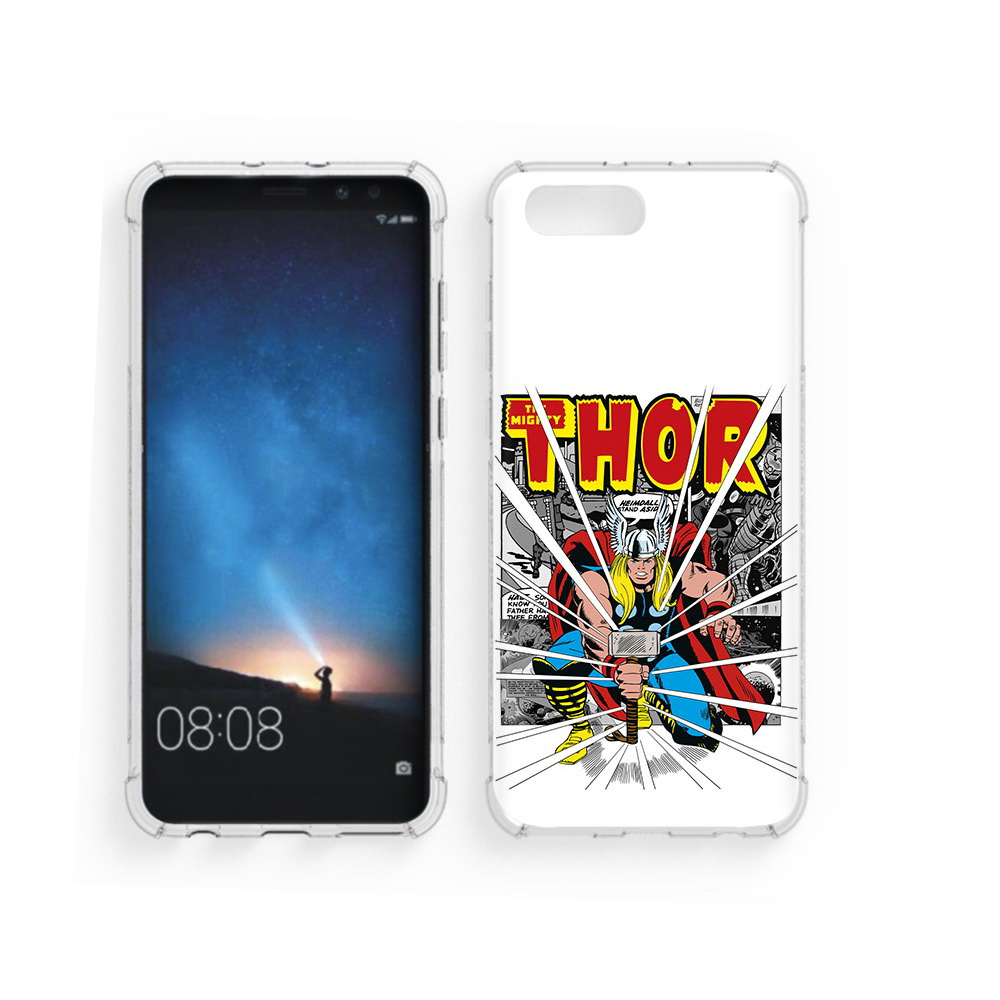 

Чехол MyPads Tocco для Honor V10 тор рисунок (PT98539.62.647), Прозрачный, Tocco