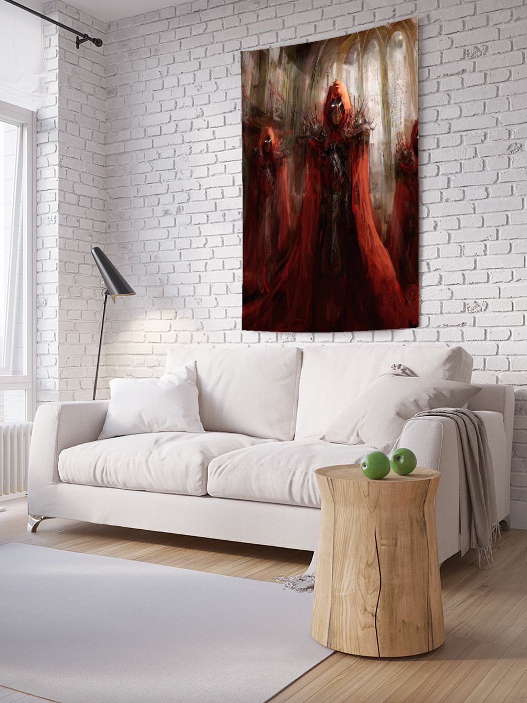 

Вертикальное фотопанно на стену JoyArty Красный плащ 150x200 см, Красный плащ