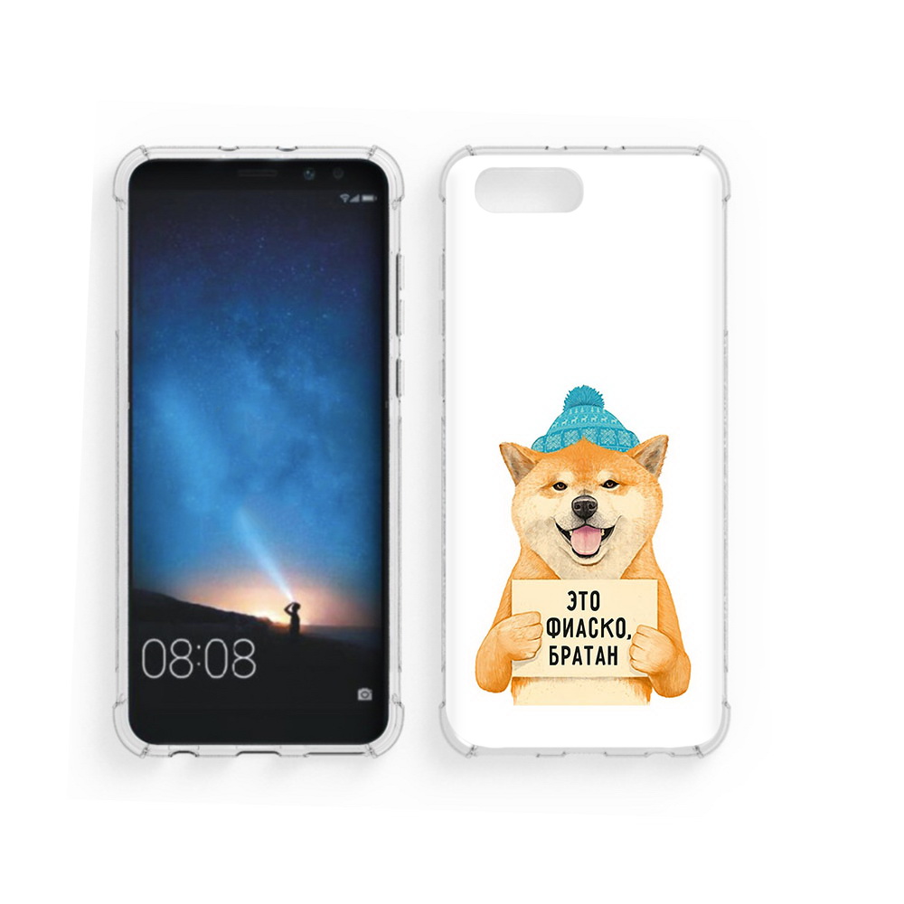 

Чехол MyPads Tocco для Honor V10 фиаско (PT98539.62.656), Прозрачный, Tocco