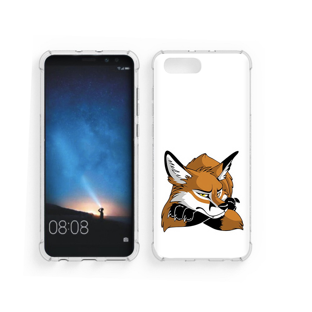 

Чехол MyPads Tocco для Honor V10 фокс (PT98539.62.660), Прозрачный, Tocco