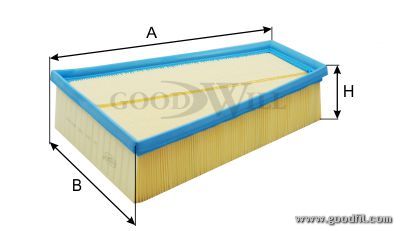 

Фильтр воздушный GOODWILL AG 184