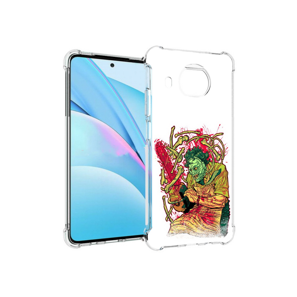 

Чехол MyPads Tocco для Xiaomi Mi 10T Lite яркий мясник (PT154732.269.711), Прозрачный, Tocco