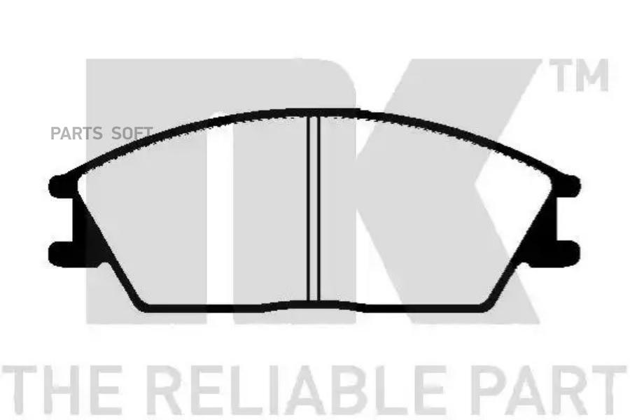 

Колодки Дисковые П Honda Accord 1.6/1.8 83-85, Hyundai Pony 90-95 Nk арт. 229967