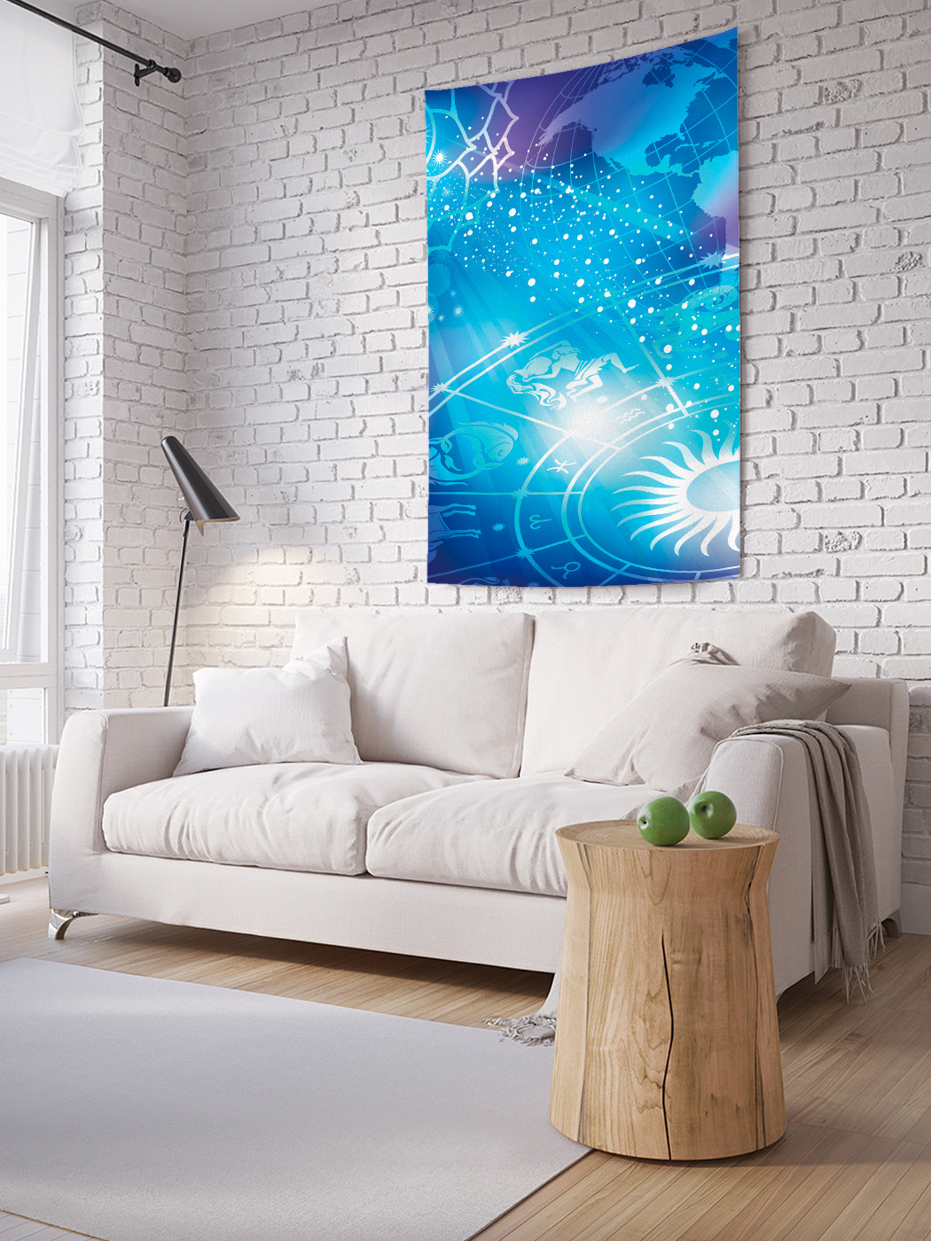 

Вертикальное фотопанно на стену JoyArty Космический зодиак 150x200 см, Космический зодиак