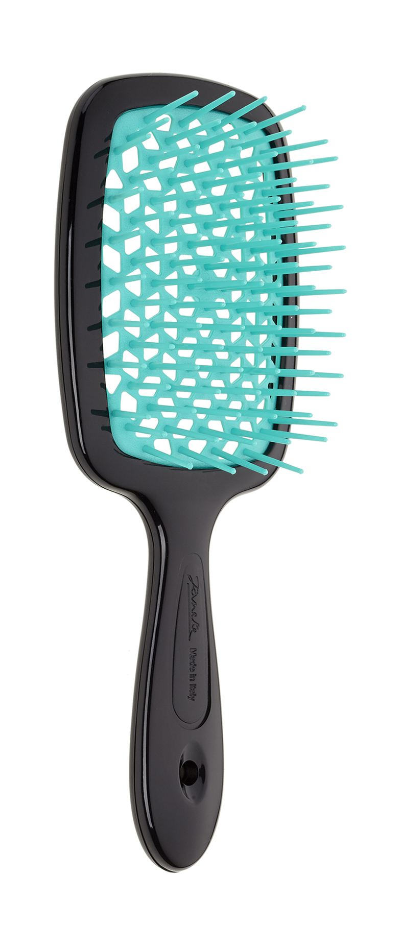 

Щетка для волос Janeke Small Superbrush Black and Blue