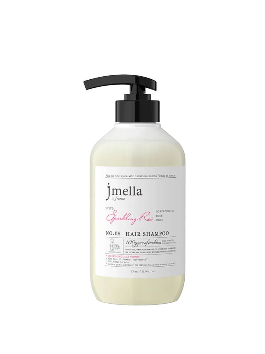 Шампунь Розовое вино Jmella In France Sparkling Rose Hair Shampoo 750₽