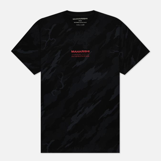 

Мужская футболка maharishi Miltype Camo чёрный, Размер S, Miltype Camo