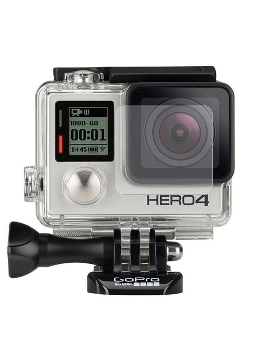 Защитная пленка Telesin GP-FLM-03 для линзы GoPro 4 Silver, 3шт