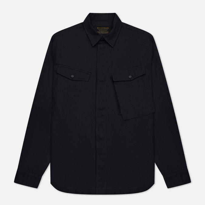 

Мужская рубашка maharishi Miltype Custom Organic Cotton Twill синий, Размер XL, Miltype Custom Organic Cotton Twill