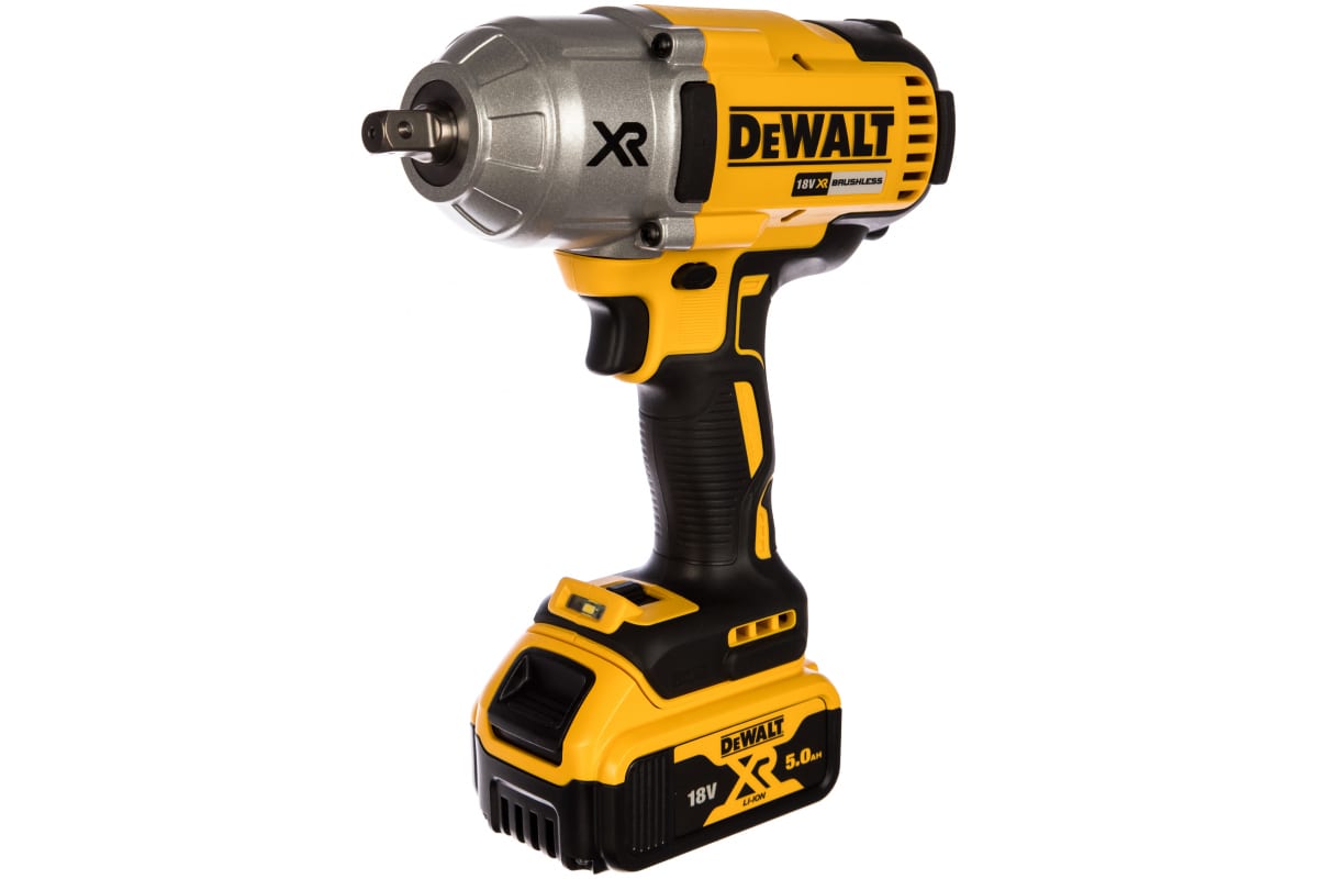 Гайковерт аккумуляторный DeWALT DCF891P2G-QW