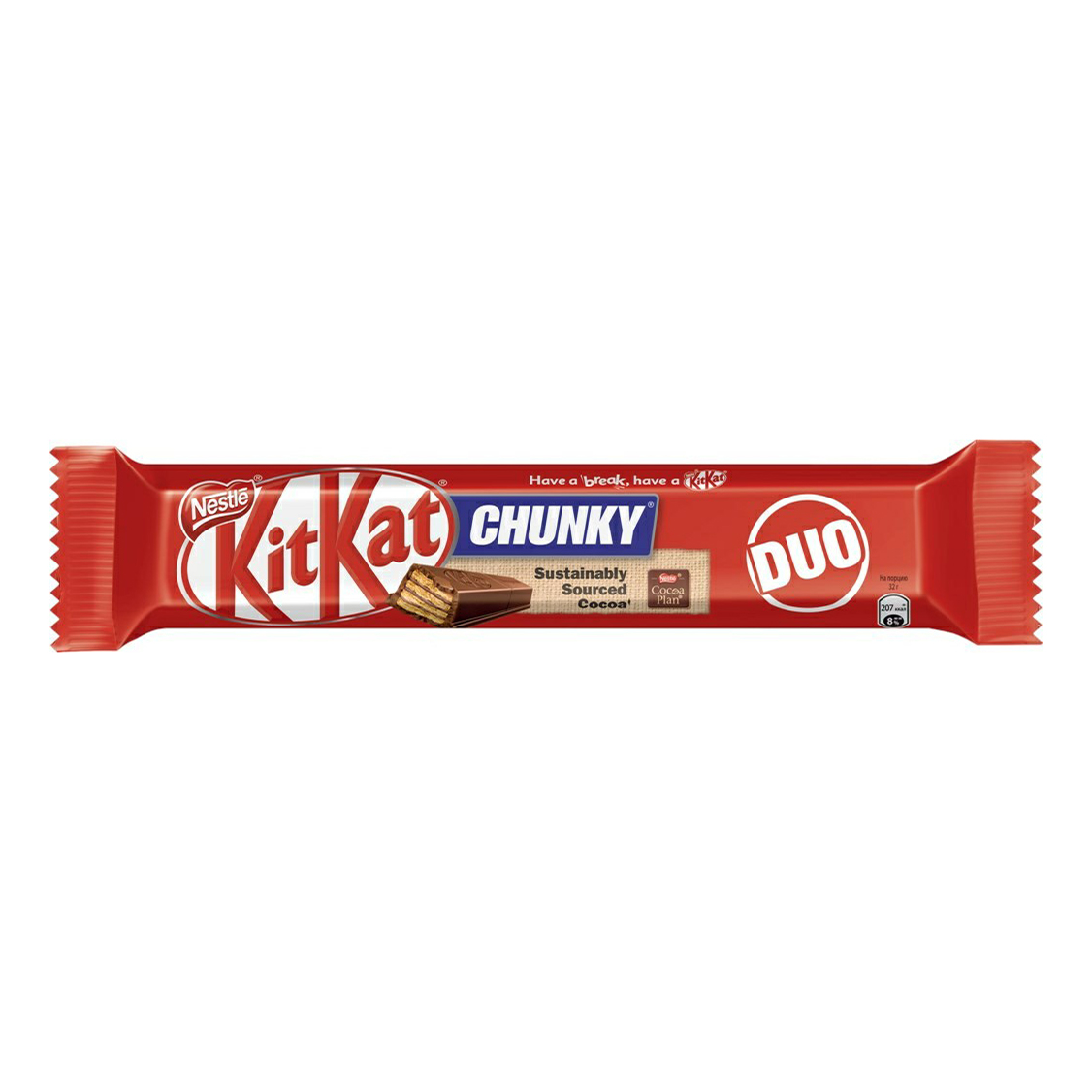 фото Шоколадный батончик kitkat chunky 64 г kit kat