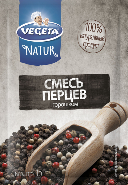 

Смесь перцев Vegeta Natur горошком 15 г
