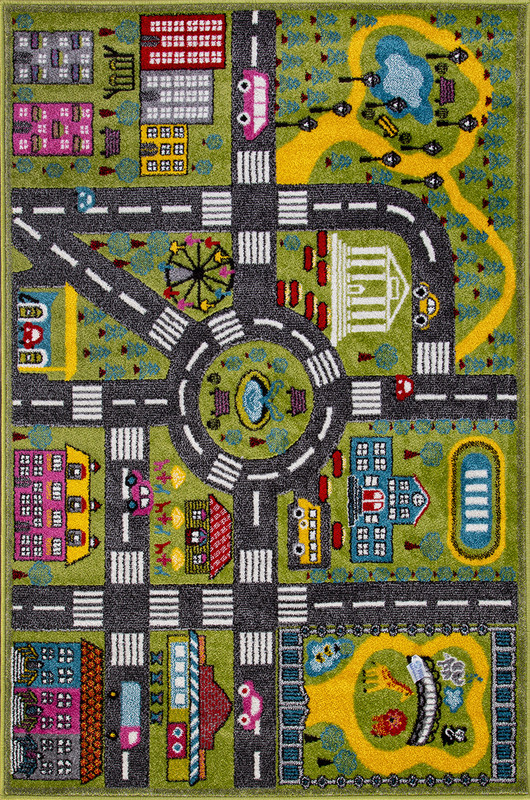 фото Ковер российский akts 120x180 см зеленый
