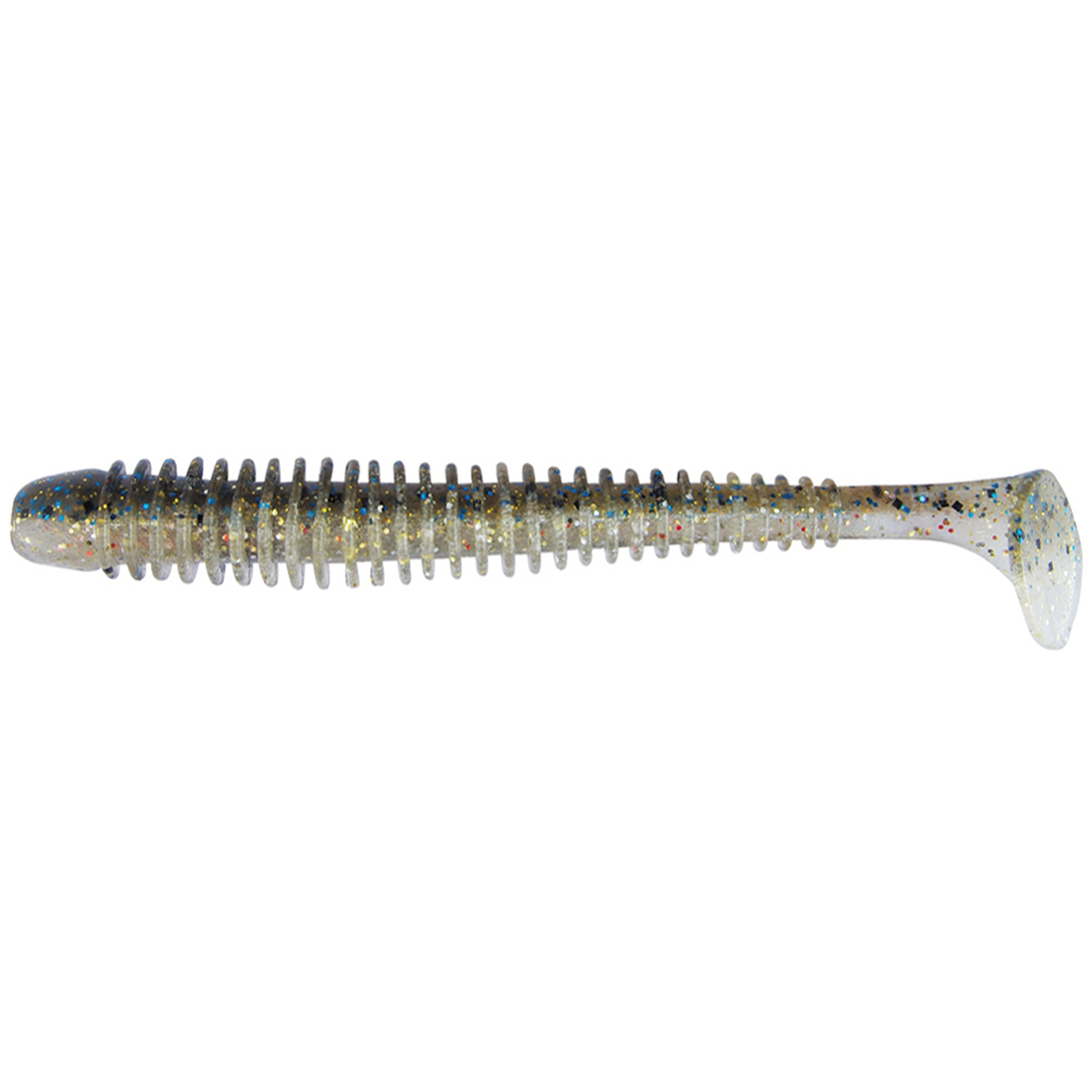 

Силиконовая приманка Keitech Swing Impact 4" #418T Bluegill Flash, Разноцветный, Swing Impact 4"