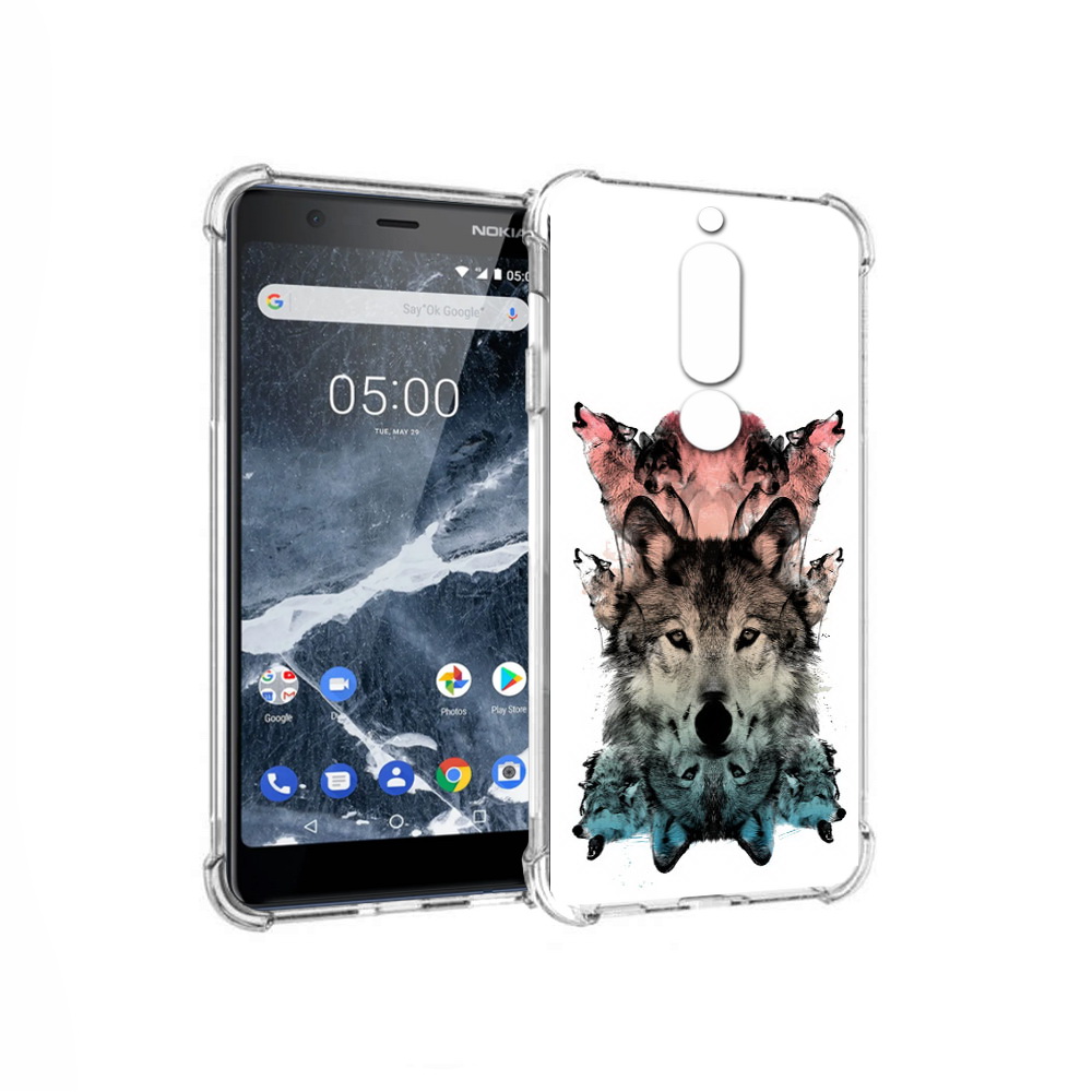 

Чехол MyPads Tocco для Nokia 5.1 стая (PT114144.121.624), Прозрачный, Tocco