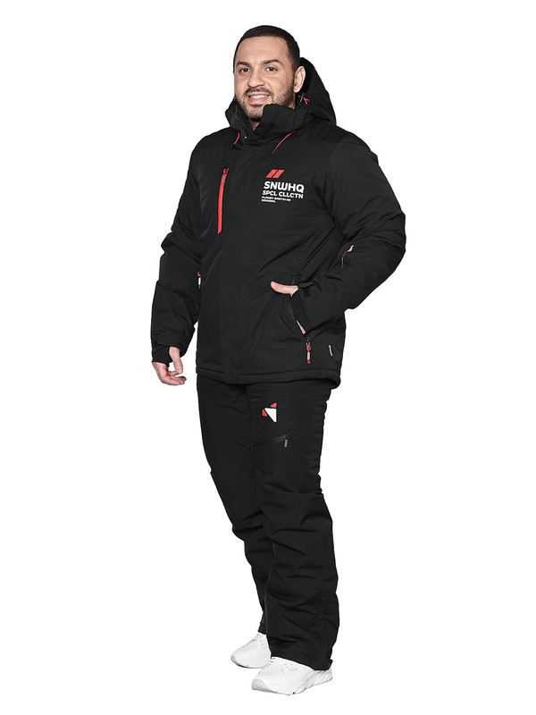 

Горнолыжный костюм мужской SNOW HEADQUARTER A-89103 Черный-48, A-89103