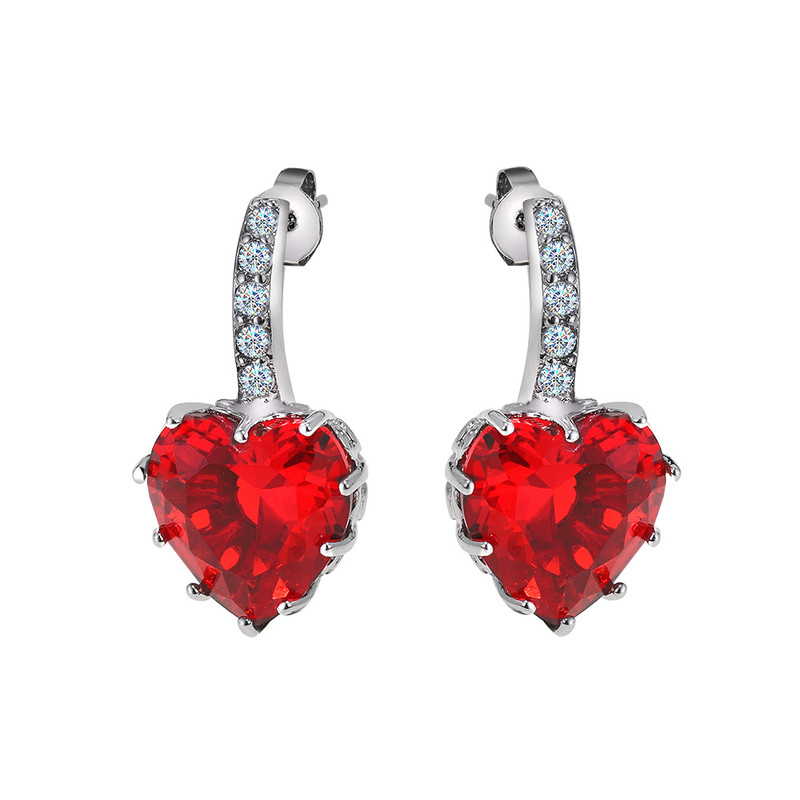 

Серьги из бижутерного сплава Ice&High Collection MS3331031r, хрусталь, MS3331031r