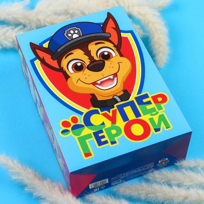 

Коробка складная "Супер герой", 16х 23х7,5 см, PAW PATROL, Разноцветный